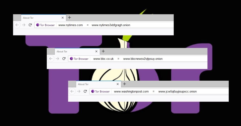 Tor Browser websites